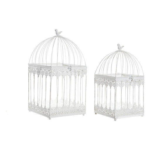 Cage DKD Home Decor Metal 23 x 23 x 46 cm