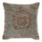 Cushion DKD Home Decor Green Cotton Polyester Light brown (45 x 12 x 45 cm)