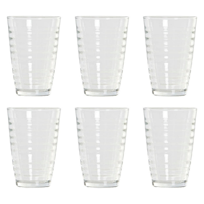 Set of glasses DKD Home Decor 8424001836048 Transparent Crystal 300 ml (6 pcs)