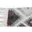 Carpet DKD Home Decor White Black Red Cotton (160 x 230 x 1 cm)