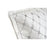 Cushion DKD Home Decor White Grey Polyester Velvet Rhombus (45 x 10 x 45 cm)