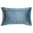 Cushion DKD Home Decor Blue Polyester Velvet Golden (50 x 10 x 30 cm)