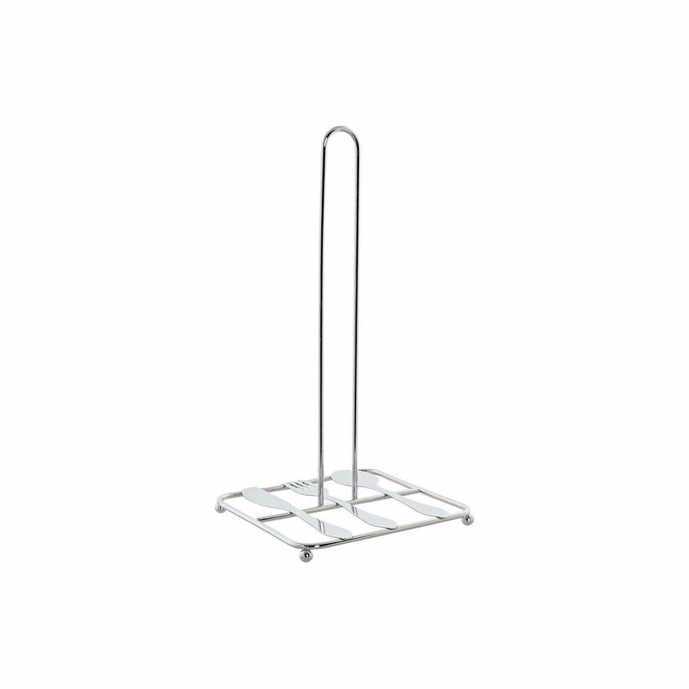 Kitchen Paper Holder DKD Home Decor Silver Metal Plastic 15 x 16 x 29,5 cm