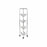 Fruit Bowl DKD Home Decor 28 x 28 x 95 cm Silver Stainless chrome metal