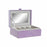 Jewelry box DKD Home Decor 8424001859931 18 x 12 x 7,5 cm Mirror Lilac