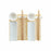 Sushi Set DKD Home Decor Bamboo Stoneware White Natural Oriental 28,5 x 19,5 x 3,3 cm (9 Pieces) (28,5 x 19,5 x 3,3 cm)