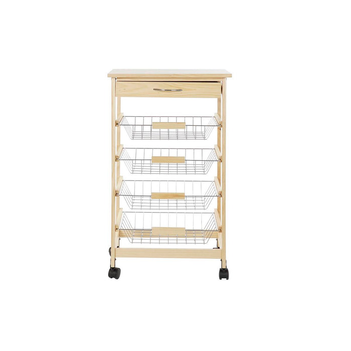 Vegetable trolley DKD Home Decor (47 x 38 x 82 cm)