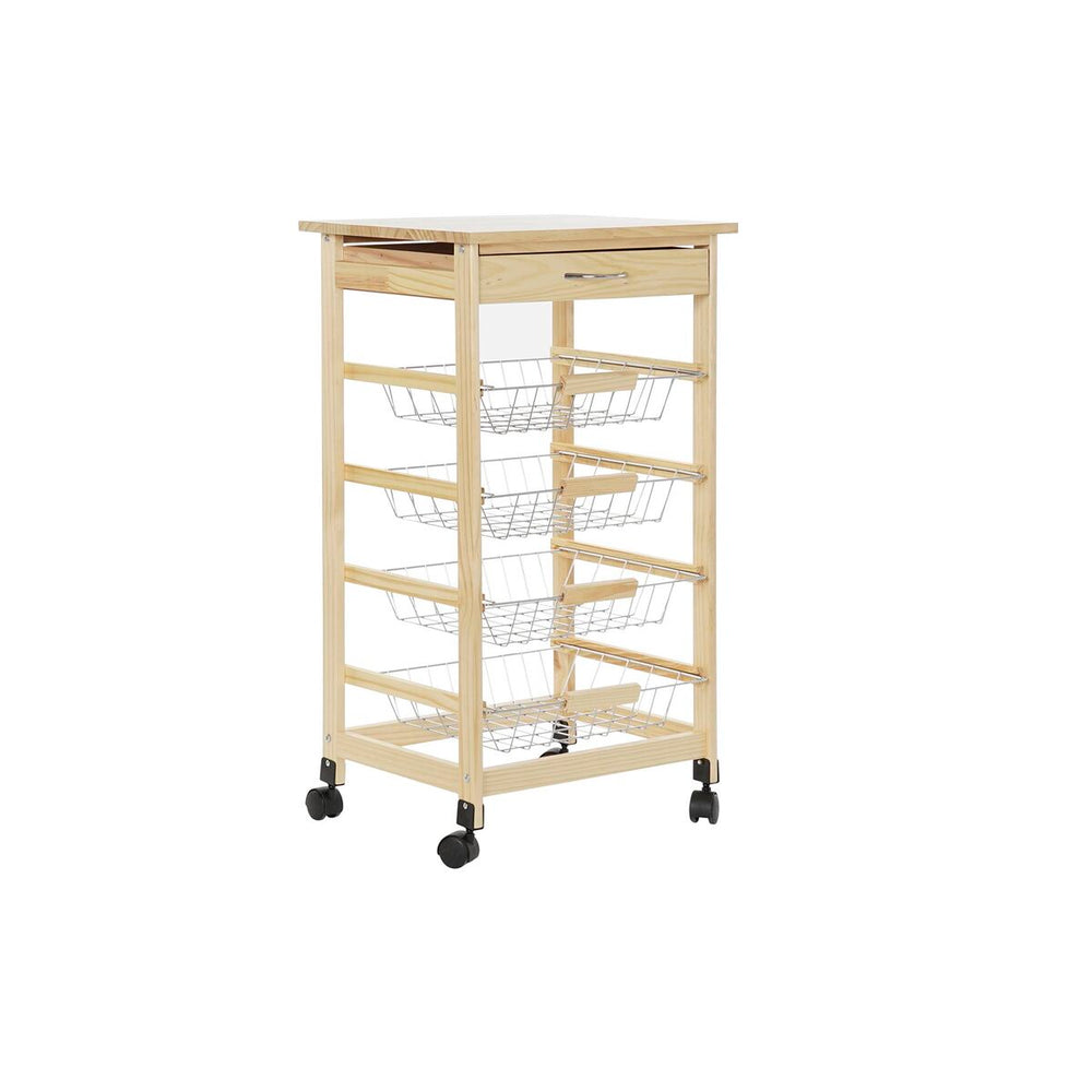 Vegetable trolley DKD Home Decor (47 x 38 x 82 cm)