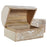 Jewelry box DKD Home Decor 23 x 15,5 x 14,5 cm Brown Mango wood (2 Units)