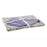 Tablecloth and napkins DKD Home Decor Cotton White Green (25 x 26 x 0,5 cm) (150 x 250 x 0.5 cm)