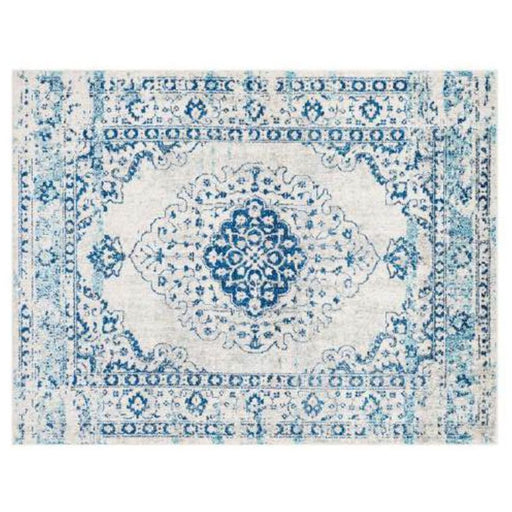 Carpet DKD Home Decor Blue Cotton Chenille (120 x 180 x 1 cm)