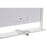 Tabletop Touch LED Mirror DKD Home Decor Metal White (35 x 2 x 45 cm)