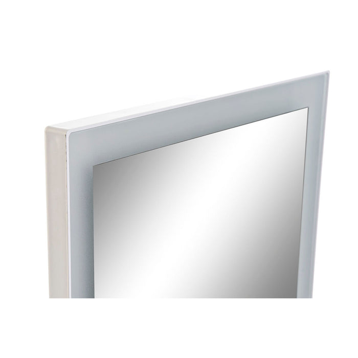 Tabletop Touch LED Mirror DKD Home Decor 30 x 2 x 40 cm Metal White