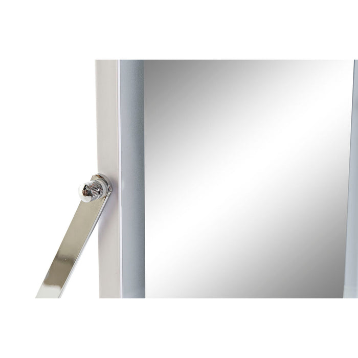 Tabletop Touch LED Mirror DKD Home Decor 30 x 2 x 40 cm Metal White