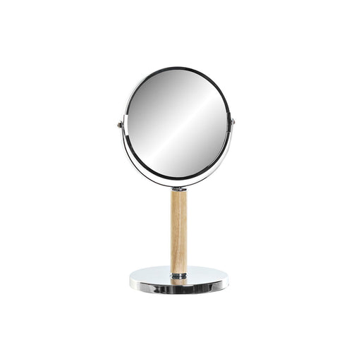 Magnifying Mirror DKD Home Decor Wood Metal 19 x 15 x 34 cm