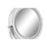 Magnifying Mirror with LED DKD Home Decor 21,5 x 13,5 x 32,5 cm Silver Metal