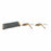 Sushi Set DKD Home Decor Black Natural Ceramic Bamboo Plastic Board Oriental 30 x 15 x 4 cm (9 Pieces)