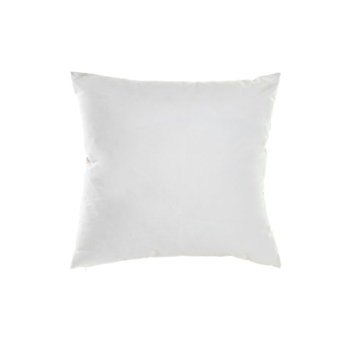 Cushion DKD Home Decor Abstract Blue Pink Cotton Linen Green Multicolour (50 x 12 x 50 cm) (3 pcs)