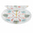 Fruit Bowl DKD Home Decor Multicolour Metal Porcelain 27 x 27 x 34 cm