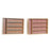 Cutlery Organiser DKD Home Decor Bamboo Colonial African Man 25,5 x 35,5 x 5 cm (2 Units)