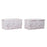 Multi-use Box DKD Home Decor Foldable 71,5 x 35 x 36 cm Polyurethane Tropical (2 Units)