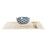 Sushi Set DKD Home Decor 14,5 x 14,5 x 31 cm Blue Stoneware Oriental (16 Pieces)