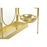 Jewellery Stand DKD Home Decor Mirror Metal (45 x 10,5 x 51,5 cm) (46 x 10,5 x 51,5 cm)