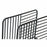 Napkin holder DKD Home Decor Grille Black Metal 15,5 x 6,5 x 11,5 cm