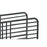 Napkin holder DKD Home Decor Grille Black Metal 15,5 x 6,5 x 11,5 cm