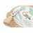 Cheeseboard DKD Home Decor Multicolour Bamboo Stoneware Tropical 28 x 18 x 3 cm