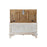 Chest DKD Home Decor 88 x 40 x 45 cm White Brass Mango wood