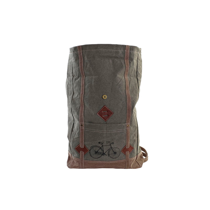 Casual Backpack DKD Home Decor Canvas 44 x 12 x 49 cm Grey Brown