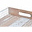 Snack tray DKD Home Decor Brown Wood Mediterranean Fish 39 x 23 x 5 cm