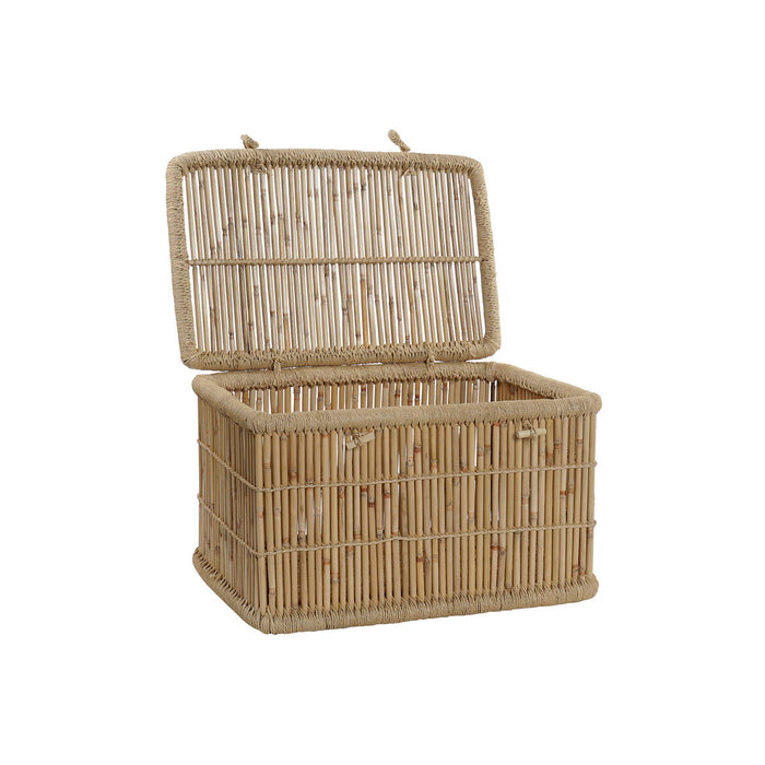 Set of Chests DKD Home Decor 74 x 46 x 46 cm Rope Bamboo