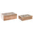 Jewelry box DKD Home Decor Brown Mango wood 25 x 17 x 9 cm Dark brown (2 Units)