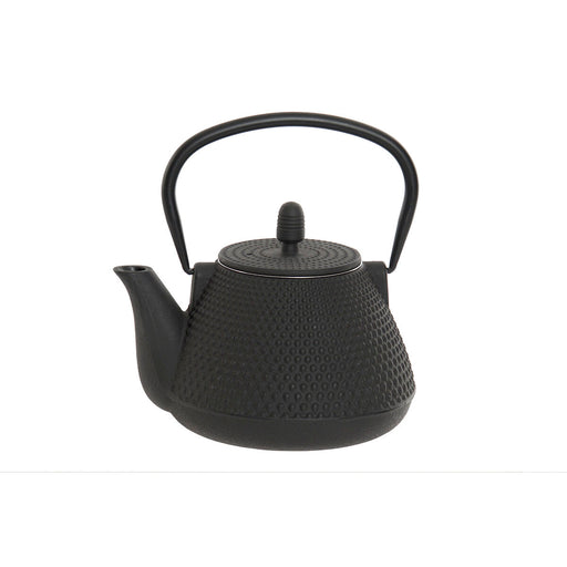 Teapot DKD Home Decor Black Stainless steel 1 L