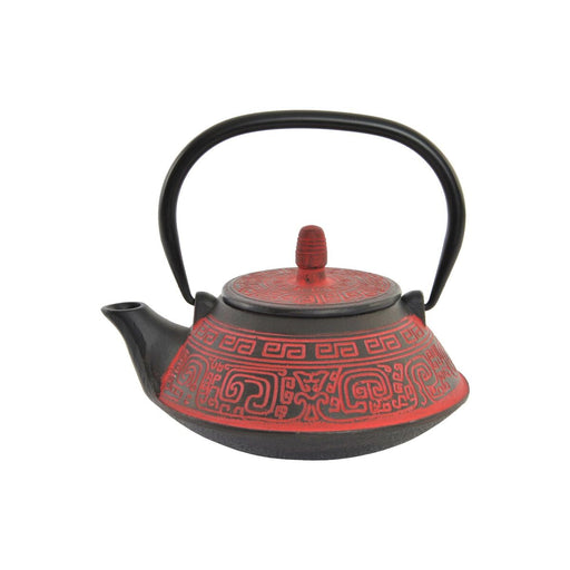 Teapot DKD Home Decor Red Black 800 ml