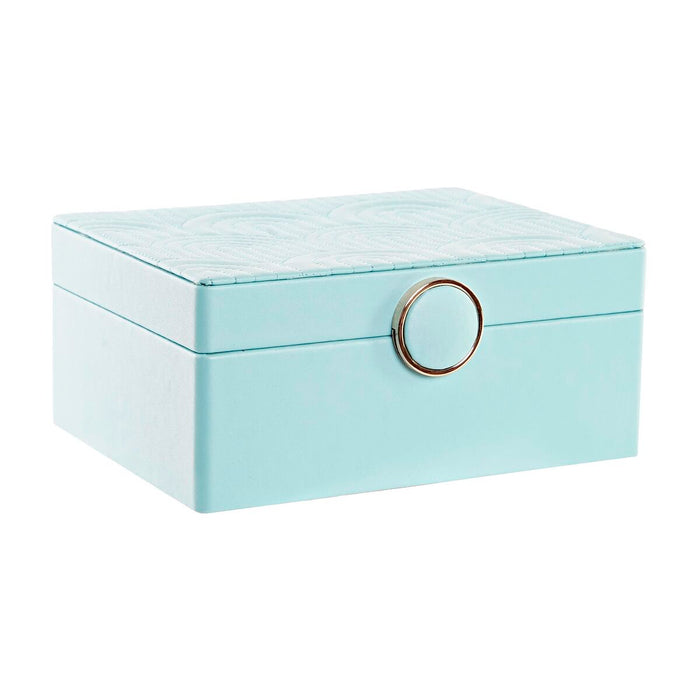 Jewelry box DKD Home Decor 17 x 13 x 8,5 cm Green Polyurethane MDF Wood