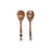 Set of Kitchen Utensils DKD Home Decor 6 x 2 x 32 cm 7 x 2 x 28 cm Mango wood