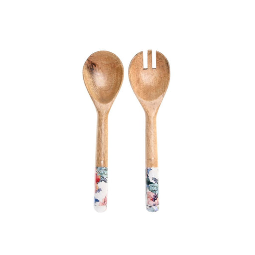 Set of Kitchen Utensils DKD Home Decor 6 x 2 x 32 cm 7 x 2 x 28 cm Mango wood