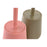 Toilet Brush DKD Home Decor Pink 12 x 12 x 34,5 cm Green polystyrene (2 Units)