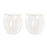 Set of glasses DKD Home Decor 100 ml 6,7 x 6,7 x 6,4 cm