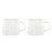 Piece Coffee Cup Set DKD Home Decor Crystal Transparent 260 ml Borosilicate Glass