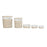 Set of Baskets DKD Home Decor 51 x 37 x 56 cm 52 x 38 x 56 cm Beige wicker