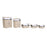 Set of Baskets DKD Home Decor 44 x 34 x 58 cm 45 x 35 x 58 cm Beige White wicker