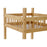 Bathroom Shelves DKD Home Decor Natural Bamboo 38,5 x 39,5 x 86,5 cm