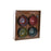 Sushi Set DKD Home Decor 34 x 34 x 6,5 cm Multicolour Mandala Stoneware Oriental (12 Units)