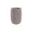 Glass DKD Home Decor 8 x 8 x 10,5 cm Grey Cement