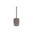 Toilet Brush DKD Home Decor 11 X 11 X 36,5 CM Grey Cement Stainless steel