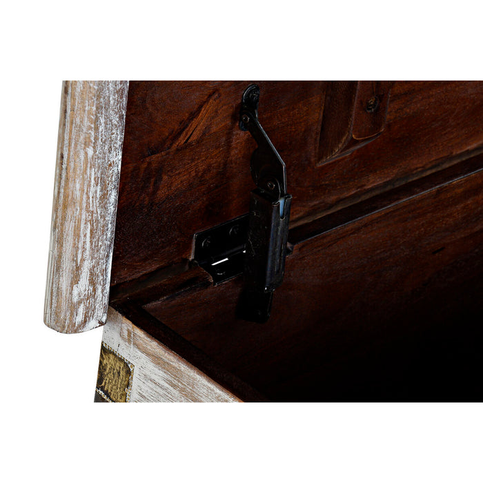 Chest DKD Home Decor Metal Mango wood (80 x 40 x 45 cm)